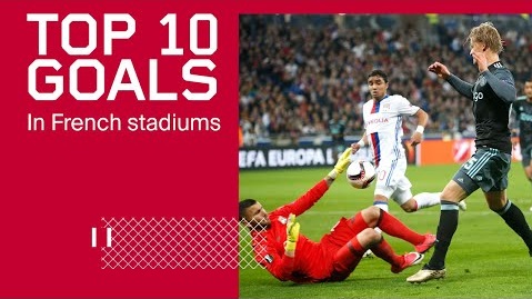 10 گل برتر تاریخ آژاکس در استادیوم های کشور فرانسه