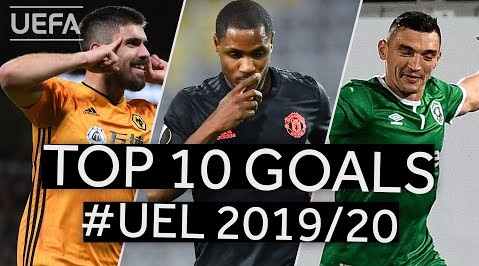 10 گل برتر لیگ اروپا در فصل 20-2019