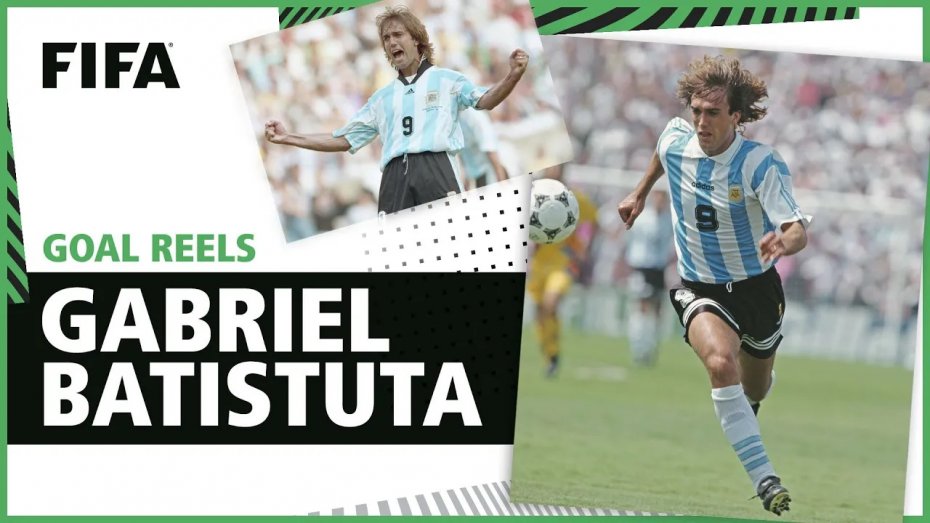 گل های گابریل باتیستوتا برای آرژانتین در جام جهانی