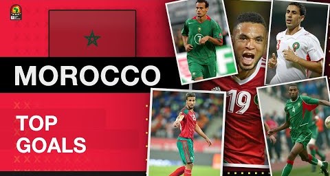 برترین گل های تیم ملی مراکش جام ملت ها