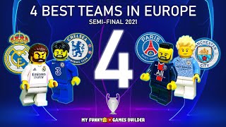 نیمه نهایی لیگ قهرمانان ؛ 4 تیم برتر اروپا