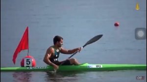 کسب اولین سهمیه المپیک قایقرانی ایران توسط علی میرزاآقایی