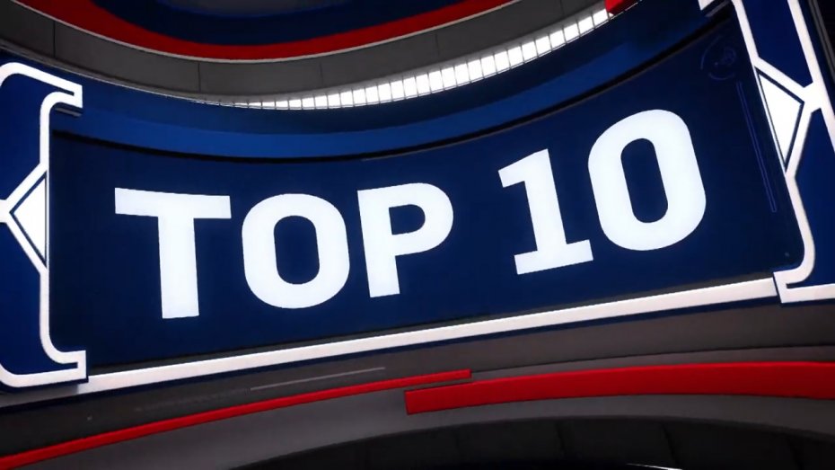 10 حرکت برتر بسکتبال NBA در روز گذشته