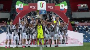 مراسم اهدای جام قهرمانی حذفی ایتالیا به یوونتوس