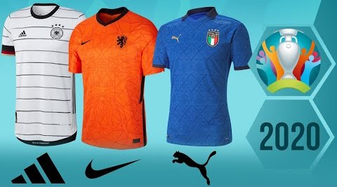 لباس های تیم های ملی در یورو 2021