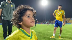 پسر طالب ریکانی پا‌ به پای برزیلی‌ها گرم می‌کند