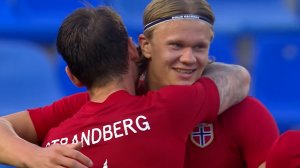 گل پیروزی بخش ارلینگ هالند برای نروژ