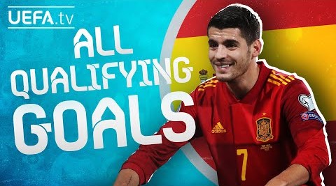 گل های تیم ملی اسپانیا در مسیر رسیدن به یورو 2021