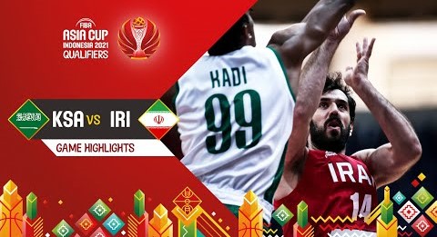 خلاصه بسکتبال ایران 70 - عربستان 64