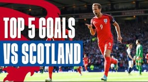 5 گل برتر انگلیس در مقابل اسکاتلند