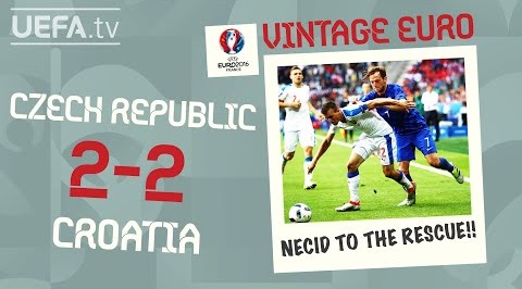 بازی خاطره انگیز چک - کرواسی در جام ملتهای اروپا 2016