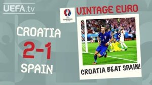 آخرین بازی کرواسی - اسپانیا در یورو 2016