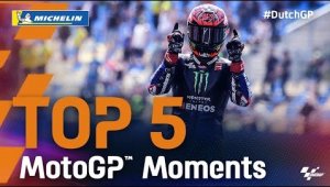 5 لحظه برتر رقابتهای Motogp در هلند 2021