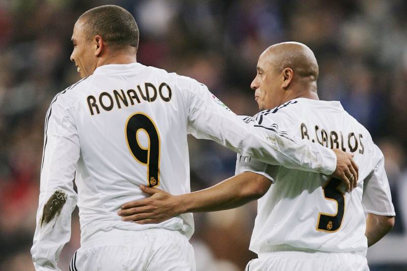 خاطره انگیز ؛ درخشش رونالدو و کارلوس در رئال مادرید