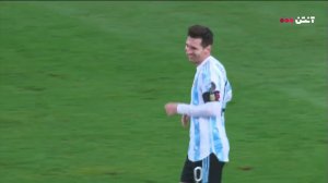 گل سوم آرژانتین به بولیوی (چیپ زیبای لیونل مسی)