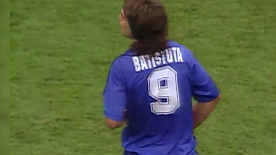 هتریک باتیستوتا مقابل یونان در جام جهانی 1994