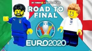آماده برای فینال یورو 2020 به سبک لگو