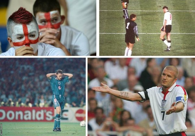 ناکامی های انگلیس برای رسیدن به جام در ادوار تاریخ