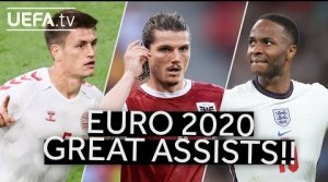 برترین پاس گلهای جام ملتهای اروپا 2020