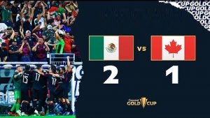 خلاصه بازی کانادا 1 - مکزیک 2 (نیمه نهایی کونکاکاف)