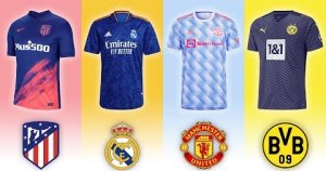 لباس های سوم باشگاه های معتبر اروپایی