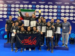 قهرمانی کشتی آزاد ایران در مسابقات جوانان جهان