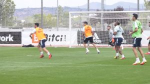 تمرینات تیم ملی اسپانیا پس از برد برابر گرجستان