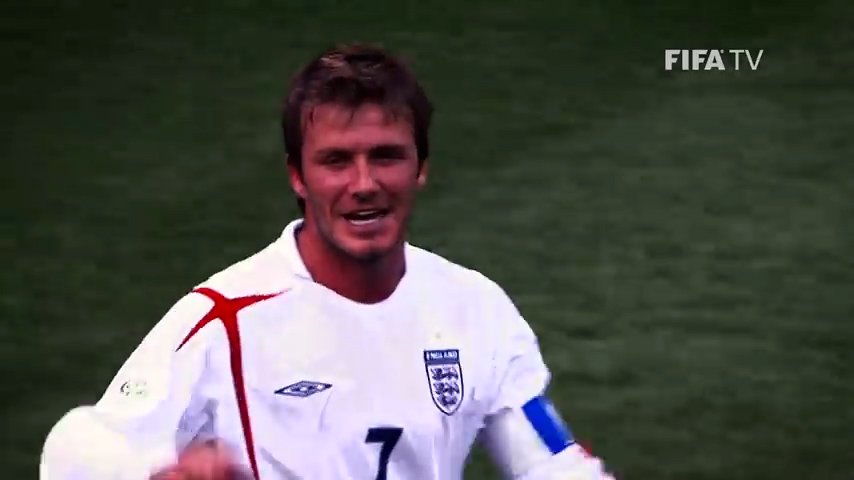برترین لحظات دیوید بکهام در تیم ملی انگلیس