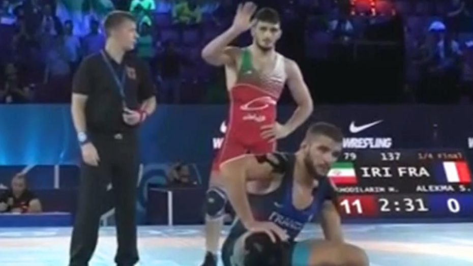 برد محمد نخودی برابر نماینده فرانسه