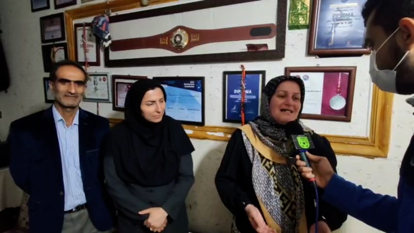 مادر علی‌اکبر یوسفی از قهرمانی پسرش می‌گوید