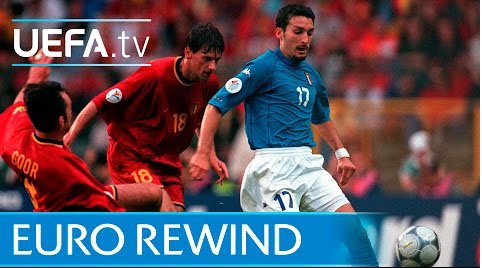 بازی خاطرانگیز ایتالیا - بلژیک سال 2000
