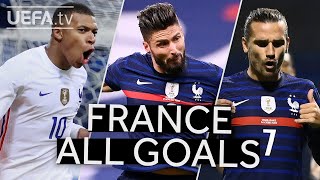 تمامی گلهای فرانسه در راه فینال لیگ ملتهای اروپا