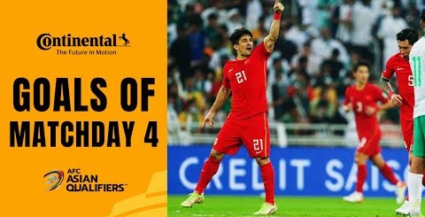 گل های برتر روز 4 مقدماتی جام جهانی در آسیا
