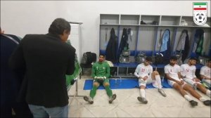 صحبتهای مهدوی کیا بین دو نیمه بازی ایران - لبنان