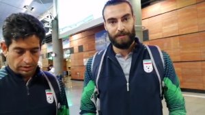 صحبت های امیرحسین اکبری و حمید بهزاد پور بازیکنان فوتبال ساحلی