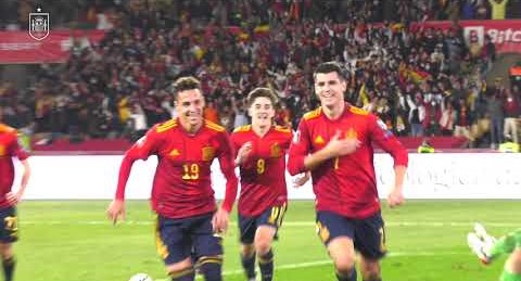 گل مهم آلوارو موراتا برای اسپانیا از تیم ملی