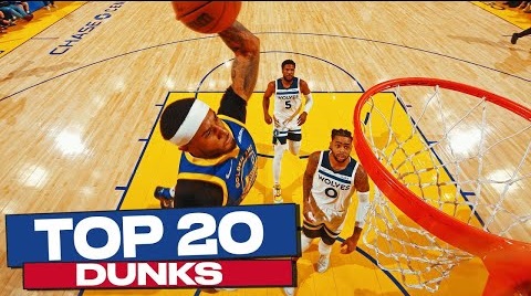 20 اسلم دانک برتر بسکتبال NBA در هفته چهارم