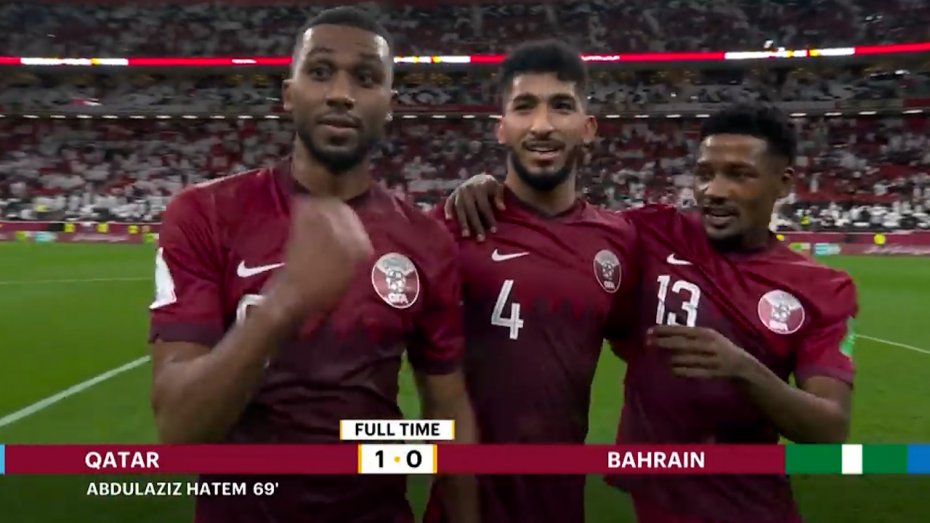 برد قطر در دیدار افتتاحیه جام ملت های عرب