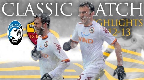 بازی خاطره انگیز آ اس رم - آتالانتا در فصل 13-2012