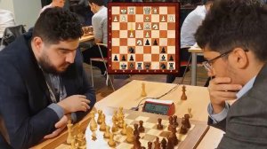 مسابقه شطرنج سریع پرهام مقصودلو و علیرضا فیروزجا