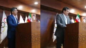 سخنرانی ثوری و حسینی پیش از انتخابات فدراسیون بوکس