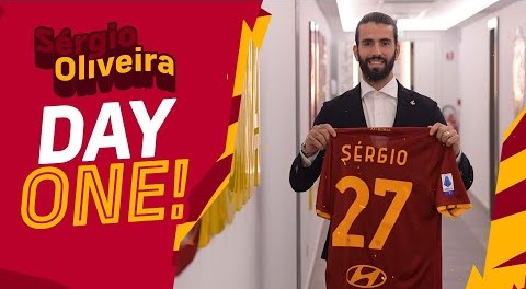 اولین روز حضور سرجیو اولیویرا در باشگاه آاس رم