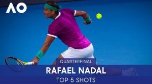 ضربات تماشایی رافائل نادال در تنیس استرالیا