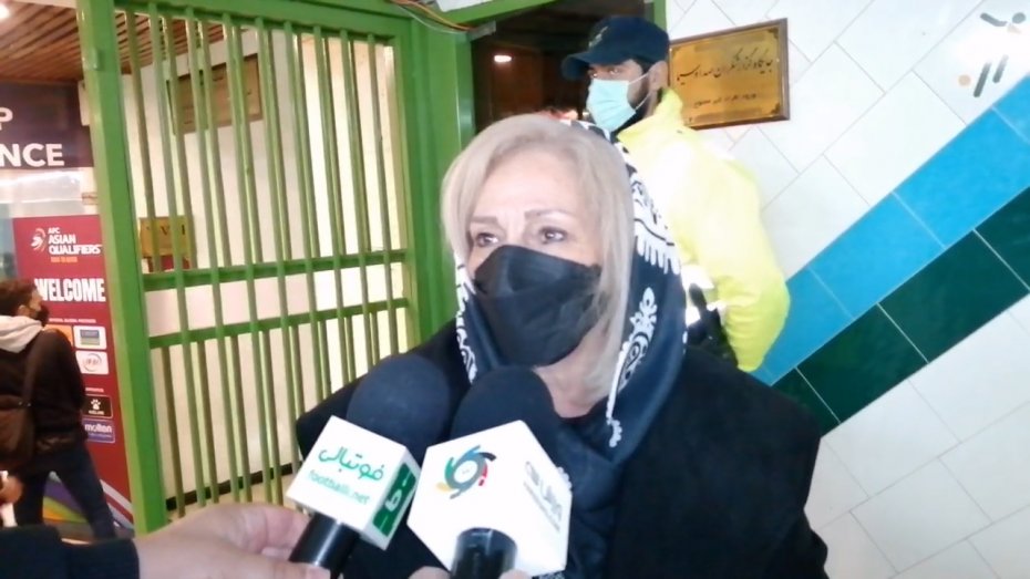 همسر حجازی: بعد از ۴۳ سال وارد ورزشگاه آزادی شدم