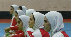 تمرینات با انگیزه ملی پوشان والیبال نشسته بانوان