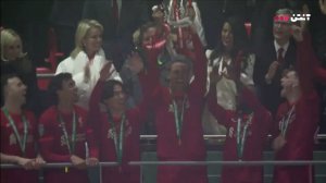 جشن قهرمانی لیورپولی ها پس از قهرمانی در جام اتحادیه