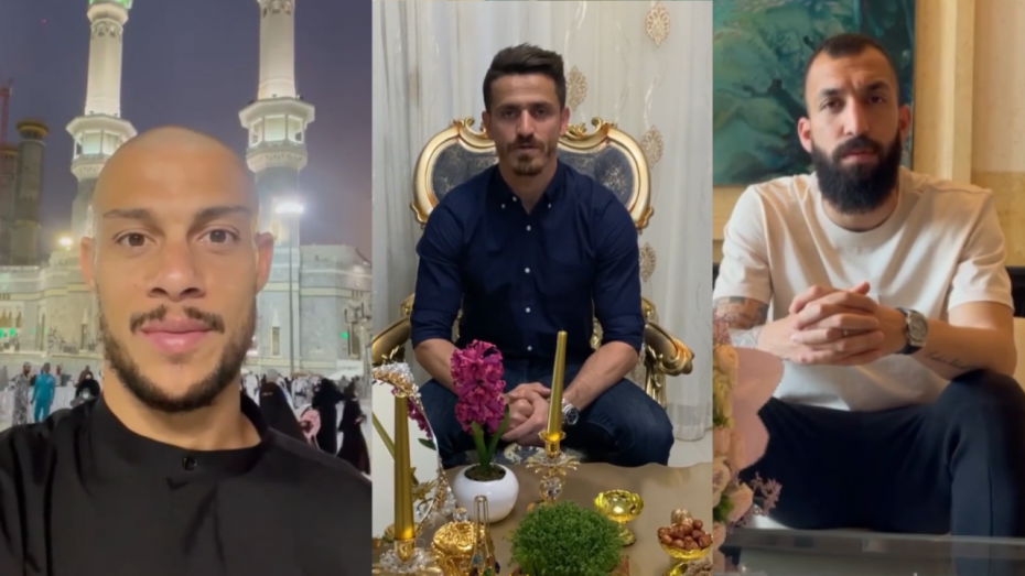 تبریک سال نو توسط بازیکنان استقلال