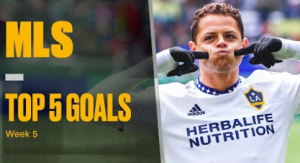 5 گل برتر هفته پنجم لیگ MLS