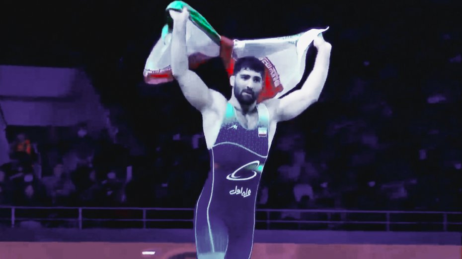 مدال طلا برای علي سوادكوهي در وزن 79 کیلوگرم