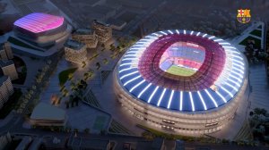 طرح نهایی بازسازی نیوکمپ ورزشگاه بارسلونا